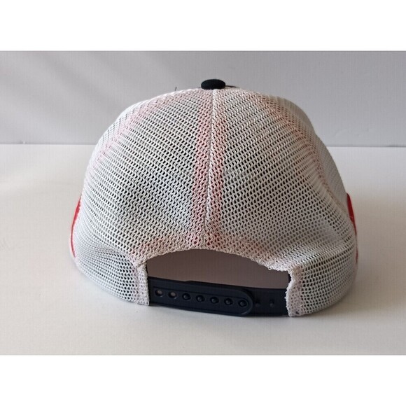 Las Vegas 1905 Trucker Hat Mesh Blue Striped Snapback Cap - Picture 4 of 6